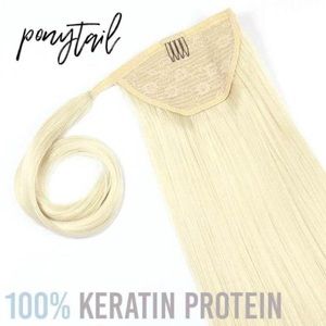 NEW Keratin Ponytail Clip In Hair Extensions